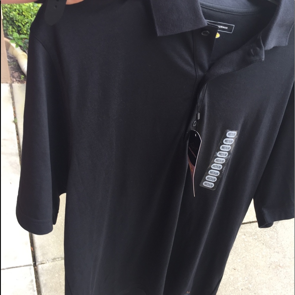 Greg Norman dri fit shirts (L,M,S) navy or black